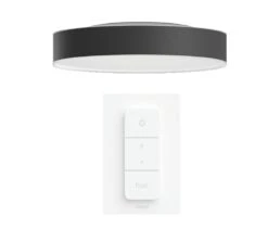 Philips Hue Ambiance Enrave LED Ceiling Light Black 48W 4750-6100lm
