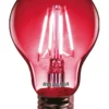 Sylvania Helios Chroma ES A60 Red LED Light Bulb 4W