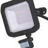 Luceco Castra Outdoor LED Floodlight With PIR Sensor Black 30W 3000lm