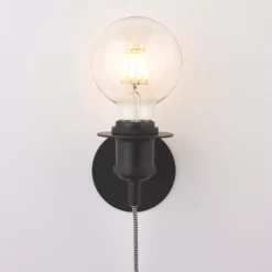 Quay Design Amos Wall Light Matt Black -Fashion Lamps 942VG A3