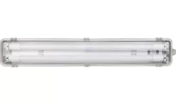 Luceco Eco Climate T8 Twin 2ft LED Weatherproof Batten 2 X 9W 1600lm 220-240V -Fashion Lamps 943KR A2