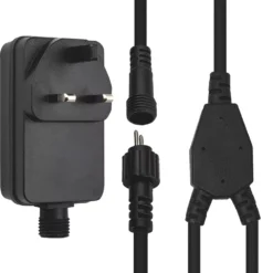 Luceco Outdoor LED Garden Spike Light Black 4x3W 4x200lm 4 Pack -Fashion Lamps 944KJ A5