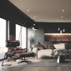 4lite IP65 FRD 3000K/4000K/6000K Fixed Fire Rated LED Downlight White / Chrome / Satin Nickel 9W 770lm 3 Pack -Fashion Lamps 947KK A3