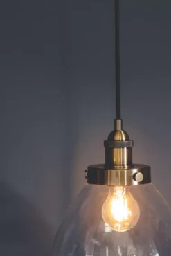 Quay Design Karlson Industrial Pendant Antique Brass -Fashion Lamps 952VG A2