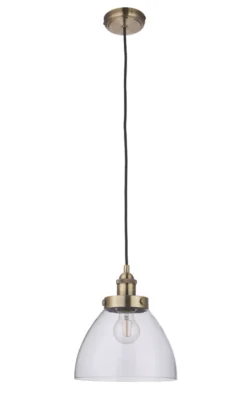 Quay Design Karlson Industrial Pendant Antique Brass -Fashion Lamps 952VG A4