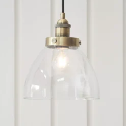 Quay Design Karlson Industrial Pendant Antique Brass