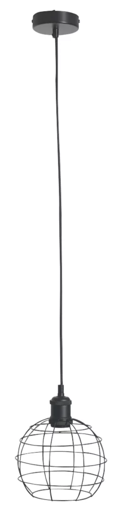 4lite Decorative Pendant Cage Black