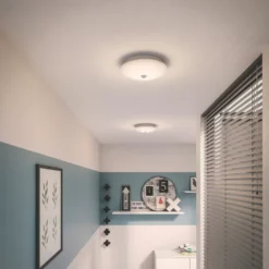 Philips Mauve LED Ceiling Light With PIR Sensor White 6W 600lm -Fashion Lamps 9663T A2