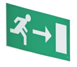 LAP Reversible Emergency Lighting Hanging Exit Right/Left Sign 160 X 380mm