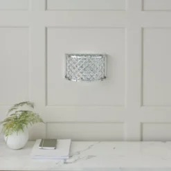 Quay Design Christina Wall Light Chrome -Fashion Lamps 970VG A3