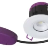 Robus Ultimum Fixed Fire Rated LED Downlight White 4.9W 400 / 450 / 420lm