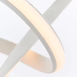 Quay Design Paradigm LED Pendant Light Matt White 31W 2400lm -Fashion Lamps 987VG A3